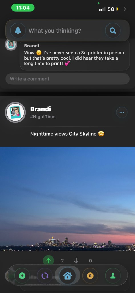 Ribbit home feed screenshot